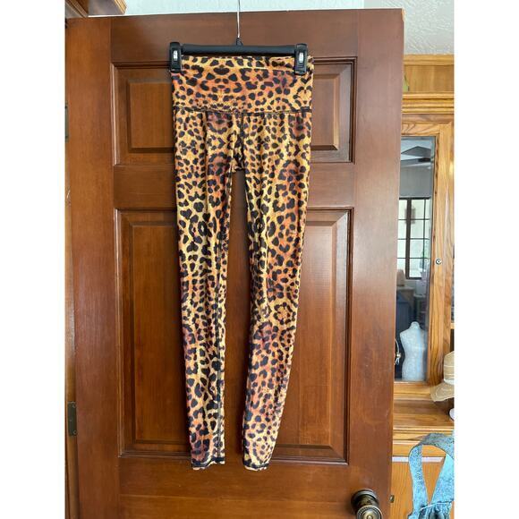 Teeki animal print leggings size xs - Picture 1 of 4